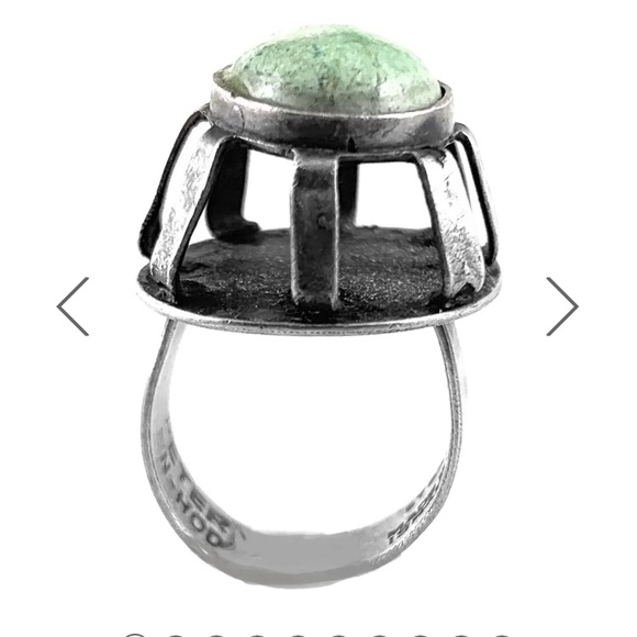 RARE PETER EIN-HOD STERLING SCULPTURAL BROOCH PENDANT.MID CENTURY MODERN - Picture 10 of 10